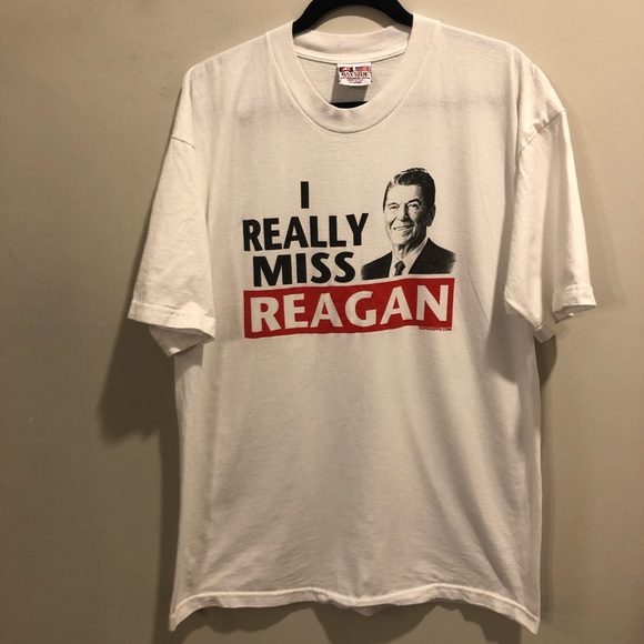 bayside Other - Republican I really miss Ronald Reagan graphic tee